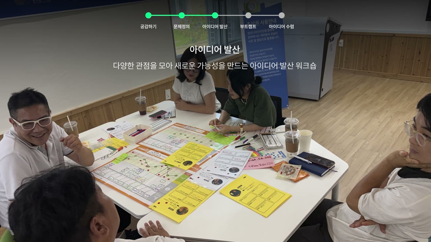 아이디어 발산 워크숍
