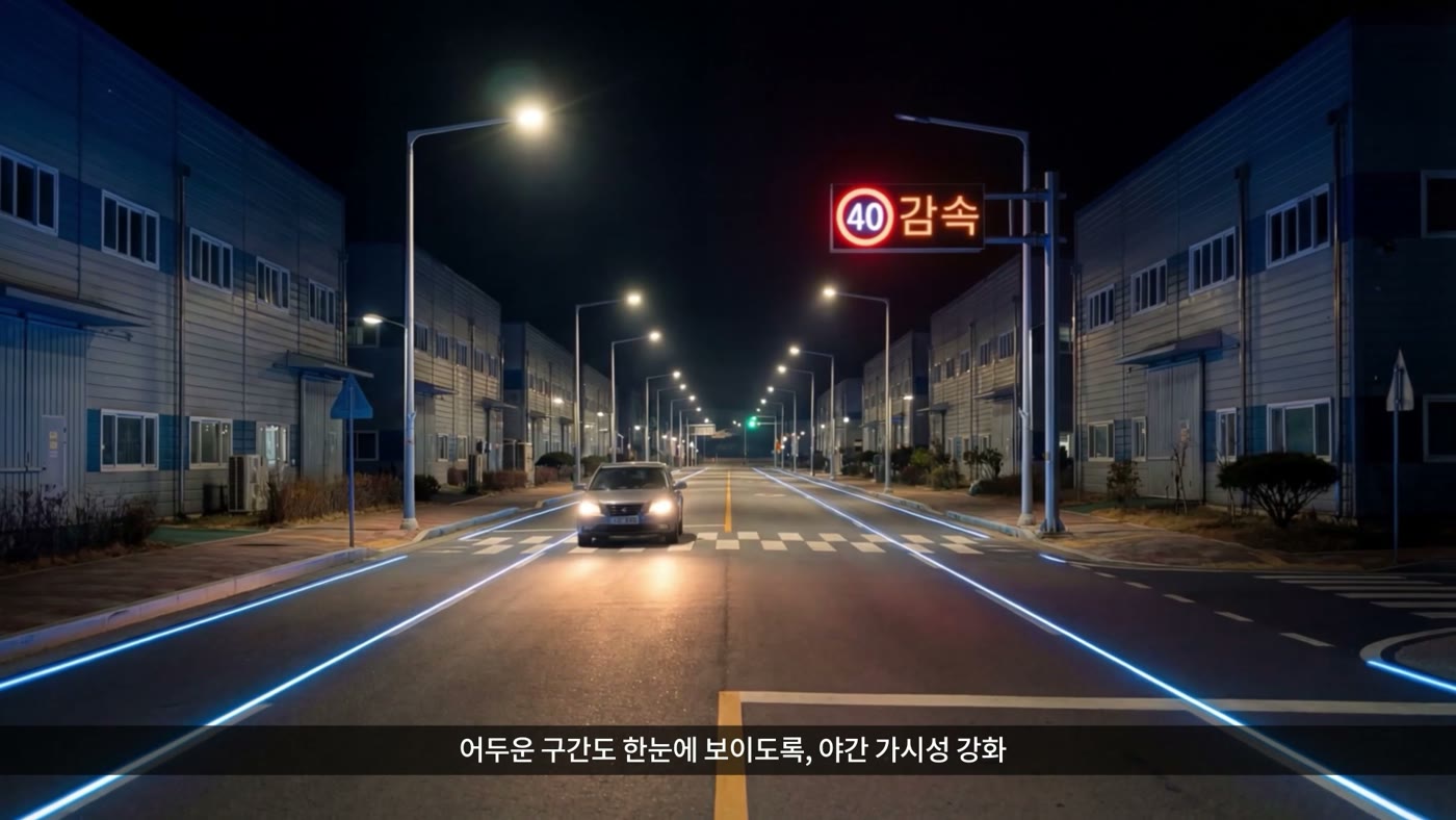 안전로드 프로젝트 — 야간 가시성 강화